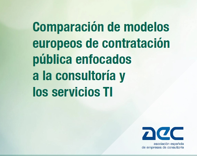 AEC: Comparación de modelos europeos de contratación pública enfocados a la consultoría y los servicios TI