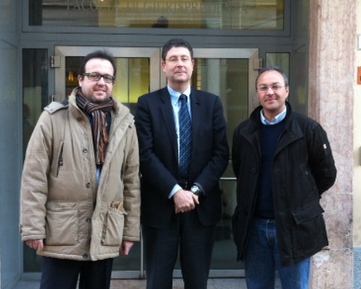 Prof. F. Cortese; Prof. J. M. Gimeno Feliú; Prof. M. Cozzio