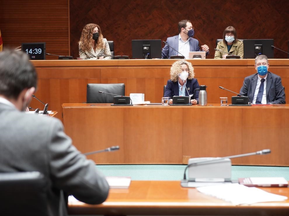 Comisión Comparecencias Cortes de Aragón